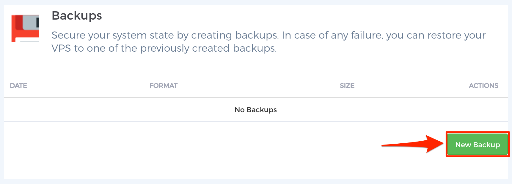 Step 2 - Manual Backups