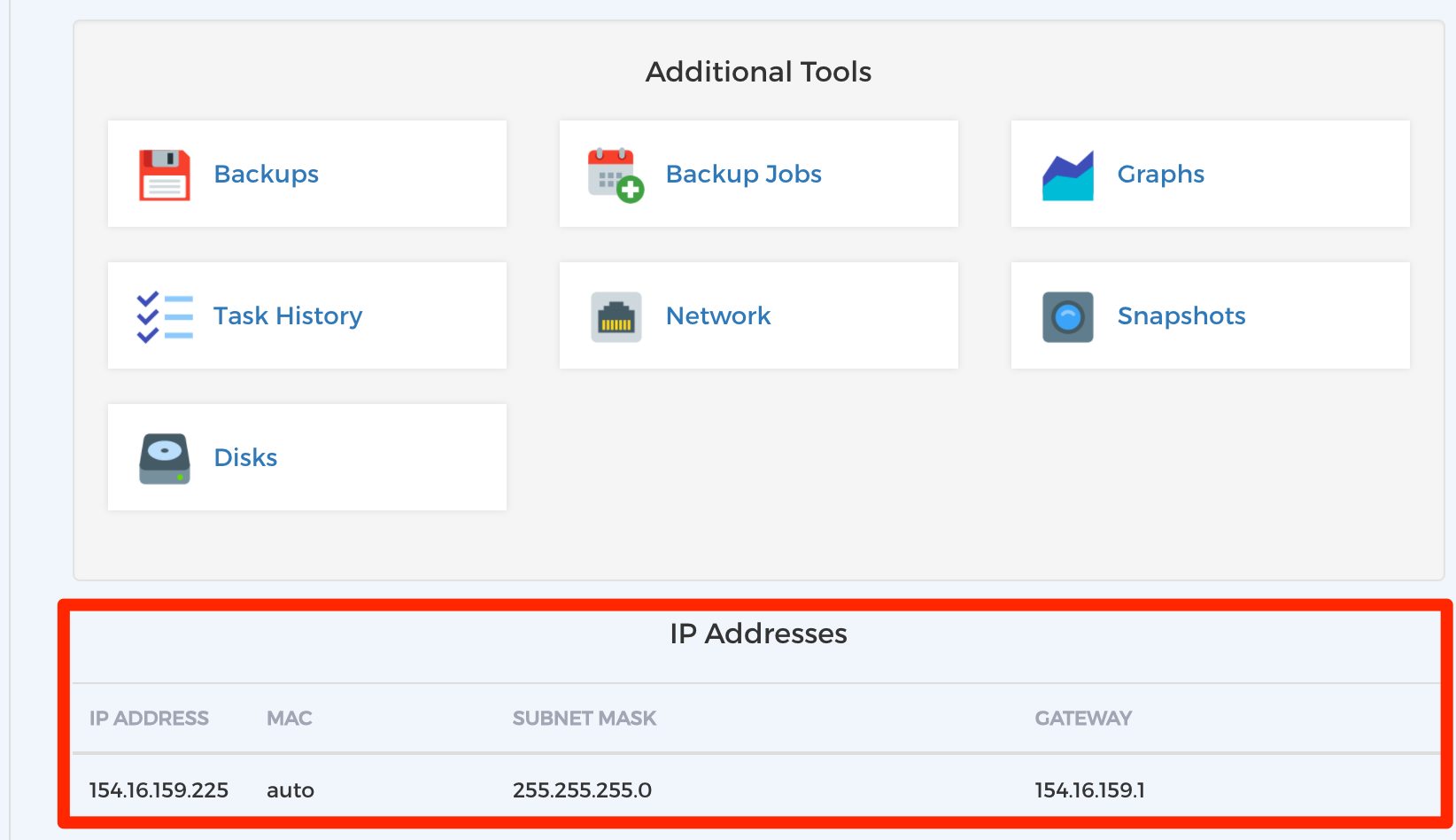 Network Details